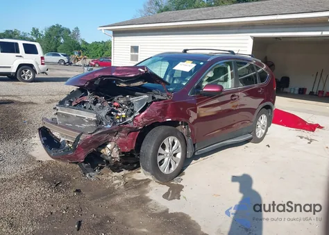 2014 Honda Cr-V Ex-L z USA, uszkodzony, nr VIN 5J6RM4H7XEL006327